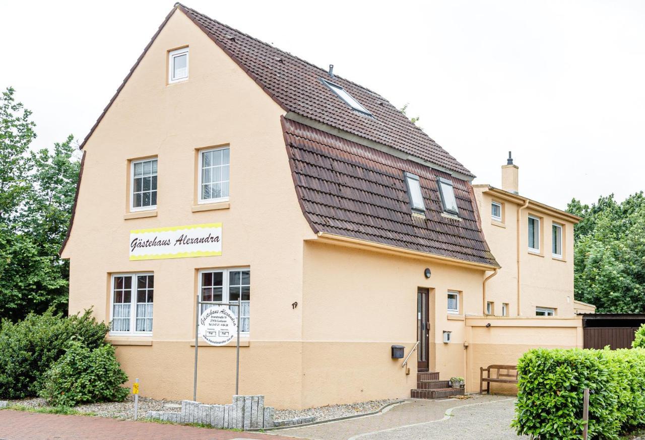 Gaestehaus Alexandra Cuxhaven Exterior foto